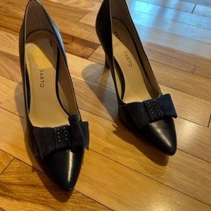 Franco Sarto Navy Blue Heels